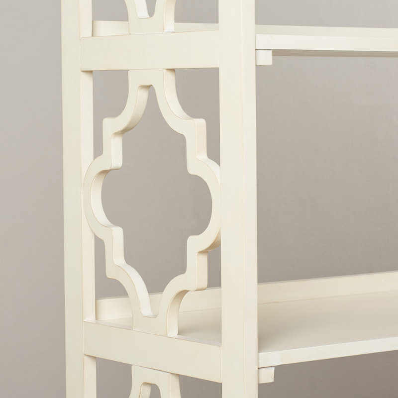 Mistana™ Kean Solid Wood Etagere Bookcase & Reviews Wayfair